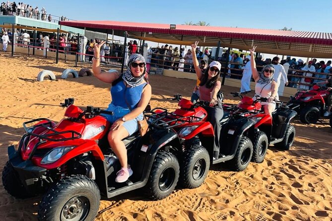 VIP Camp at Red Sand Safari with BBQ Dinner and ATV Ride - Key points to know before booking