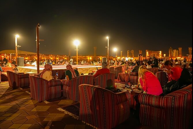 VIP Camp at Red Sand Safari with BBQ Dinner and ATV Ride - Camel rides, falcons, and the Bedouin-style camp