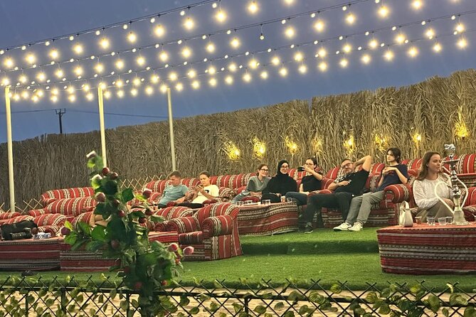 VIP Desert Safari Abu Dhabi with Private Seating Area - Sunset from a quieter desert viewpoint