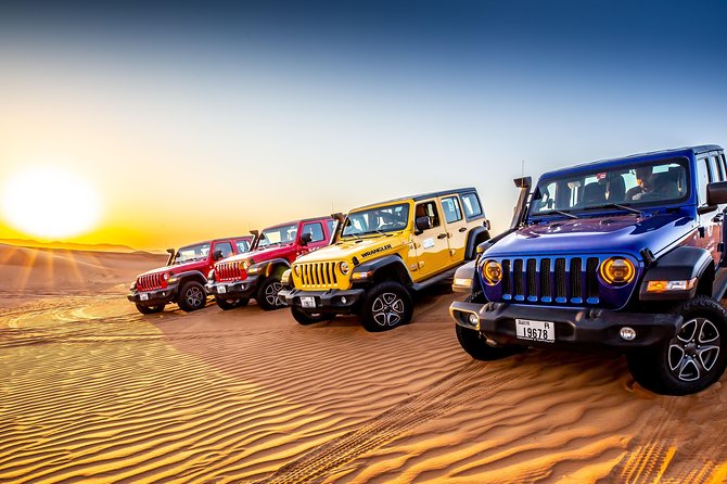 VIP Desert Safari Private & Front Area VIP Table Service - Henna, Arabic coffee, tea, and dates fill the quieter moments