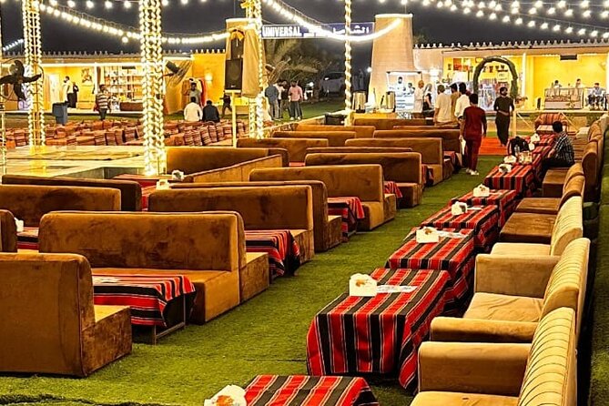 VIP Desert Safari with 4x4 pick up & drop, camel ride bbq dinner - What you get for $22.05