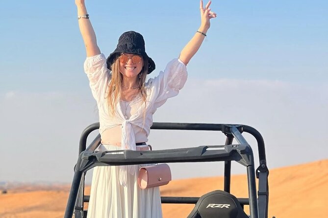 VIP Desert Safari with 4x4 pick up & drop, camel ride bbq dinner - Camel riding and the desert camp