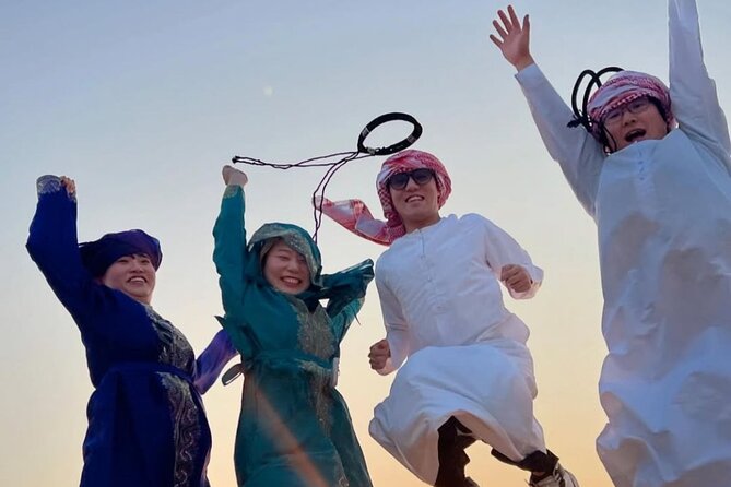 VIP Desert Safari with 4x4 pick up & drop, camel ride bbq dinner - BBQ buffet and drinks