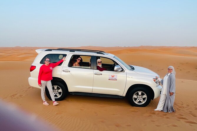 VIP Desert Safari with High Red Dune Bashing & Live BBQ Dinner - The Bedouin-style camp and its long list of extras