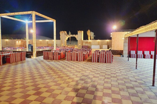 VIP Dubai Desert Safari Camel Ride, Sand Ski, Live BBQ Dinner - Barbecue Dinner: What the Price Covers
