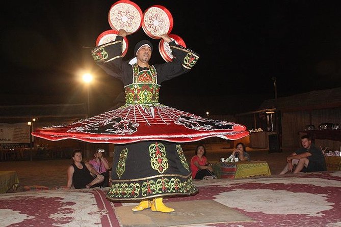 VIP Dubai Desert Safari with Dinner served at table and 3 live Shows - BBQ dinner under the desert sky