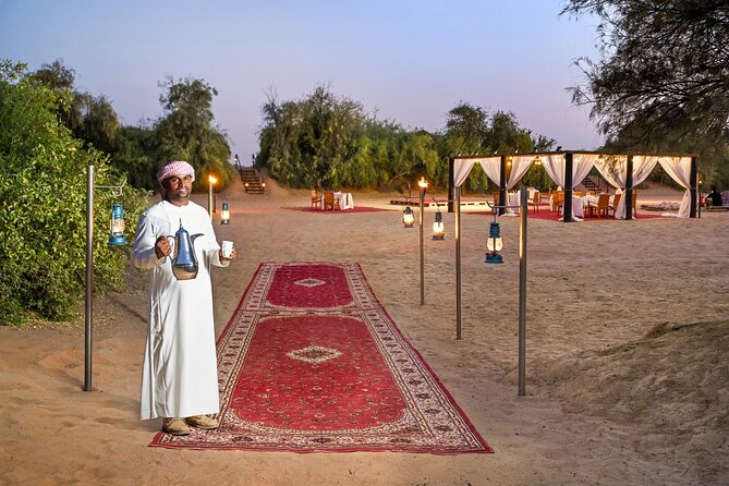 VIP Dubai Sunset Desert Safari: Camel Ride, BBQ, Unlimited Spirit - The sunset stop is the tour’s quietest moment