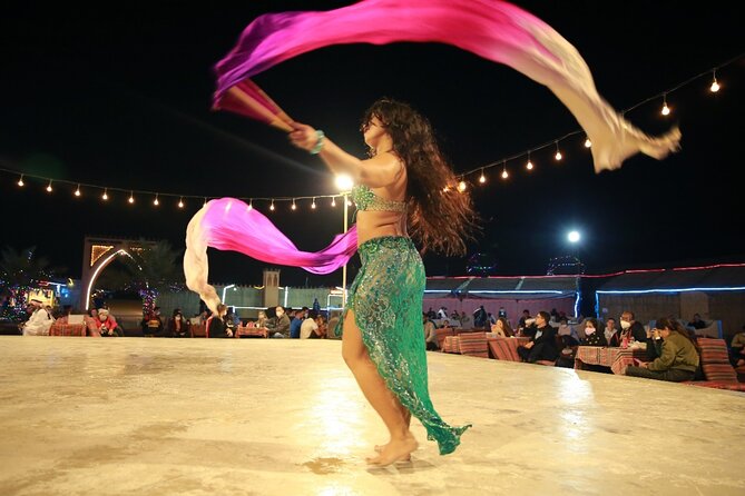 VIP Evening Desert Private Safari Tour in Dubai - Belly dancing, Tanura, and the fire show