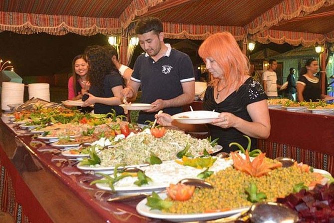 Vip evening Desert Safari pickup and drop by Land Cruiser - Dinner under the open sky