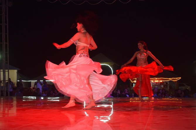 Vip evening Desert Safari pickup and drop by Land Cruiser - Four shows, with seasonal limits