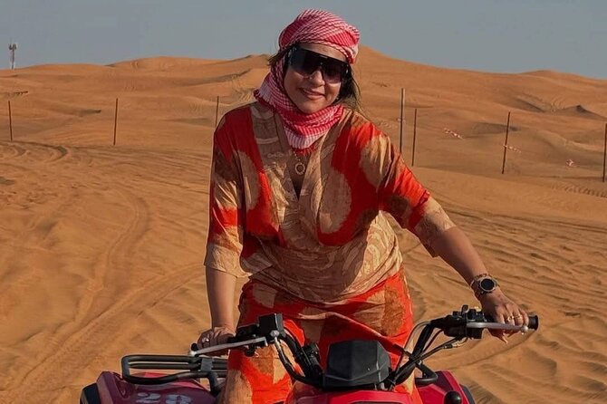 Vip Evening Desert Safari with quad bike,Camel Riding & Dinner - Camel riding, henna, and the desert camp