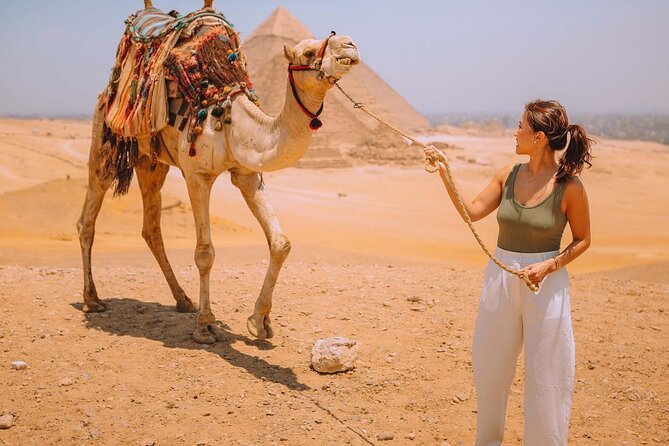 VIP Giza Pyramids,Sphinx,ATV bike,CamelRide,Shopping&DinnerCruise - Your first look at the Giza Pyramids