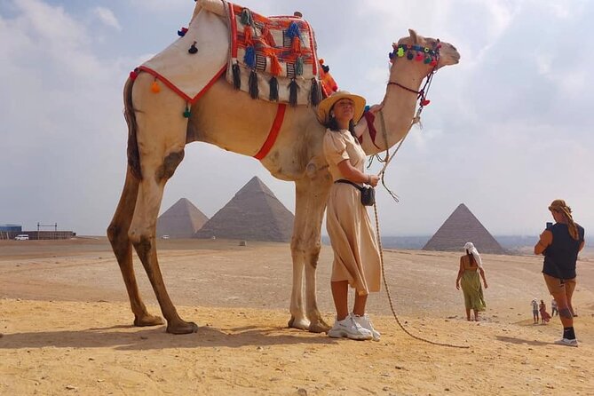 VIP Giza Pyramids,Sphinx ,Camel Ride& inside Great Pyramid Khufu - The Giza Pyramids: the main event