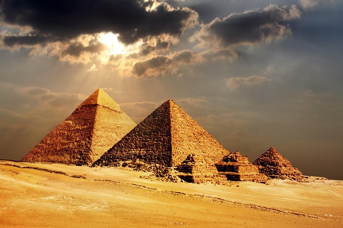 VIP Giza pyramids ,sphinx,Camel ride lunch and inside the pyramid - The Great Sphinx brings the symbols together