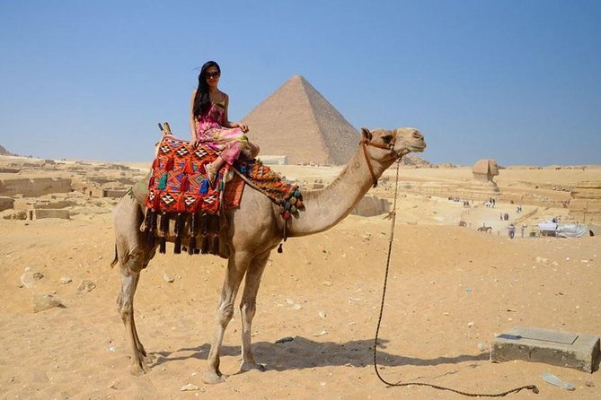 VIP Giza Pyramids,Sphinx, Camel ride, lunch & inside 3rd pyramid - Going inside a pyramid