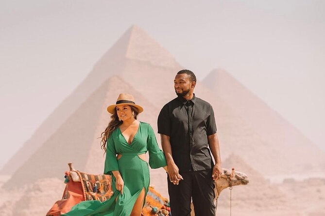 VIP Great Pyramid Tour From Inside & Sphinx & Camel Tour - The Giza Plateau From a Private Vehicle