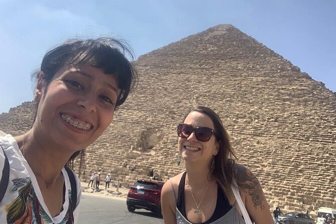 VIP Half Day Tour Giza Pyramids ,Great Sphinx and Cairo Food Tour - Egyptian food for the second two-hour portion