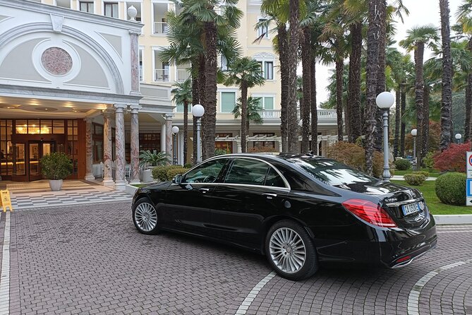 VIP Luxury Chauffeur Service – Venice to Dolomites, Cortina - Leaving Venice for the Dolomites in a private car