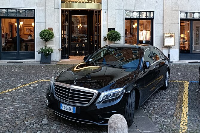 VIP Luxury Chauffeur Service – Venice to Dolomites, Cortina - Airport pickup is useful, but the rules are strict