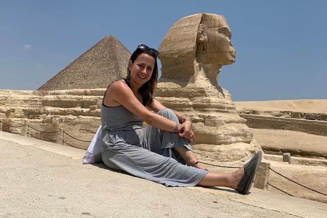 VIP Private Day Tour Giza Pyramids, Memphis and Sakkara Pyramids - Khafre and Menkaure, the two smaller pyramids
