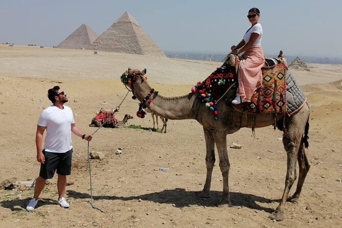 VIP Private Day Tour Giza Pyramids, Memphis and Sakkara Pyramids - The Great Sphinx and the camel ride