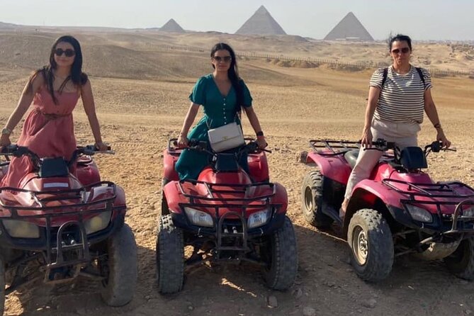 VIP Private GizaPyramids,Sphinx,Camel,QuadBike&Inside 3rd Pyramid - Starting with the pyramids of Giza