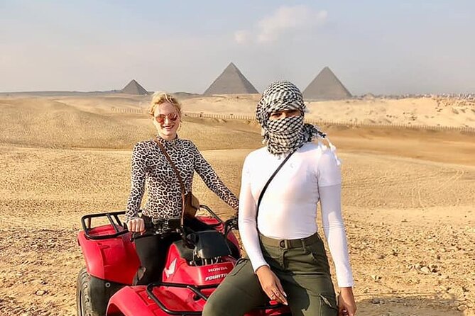 VIP Private GizaPyramids,Sphinx,Camel,QuadBike&Inside 3rd Pyramid - The panoramic viewpoint and the best photographs