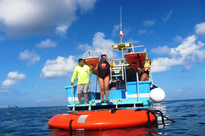 VIP Private Glass Bottom Boat and Snorkeling, 3 Reefs in Cozumel - Drinks, equipment, and the practical comforts