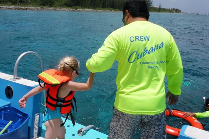 VIP Private Glass Bottom Boat and Snorkeling, 3 Reefs in Cozumel - Timing and meeting point near the cruise area