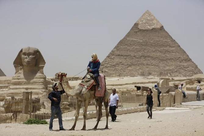 VIP Private Tour Giza Pyramids Sphinx ,Camel,Inside Pyramid - Lunch after the monuments