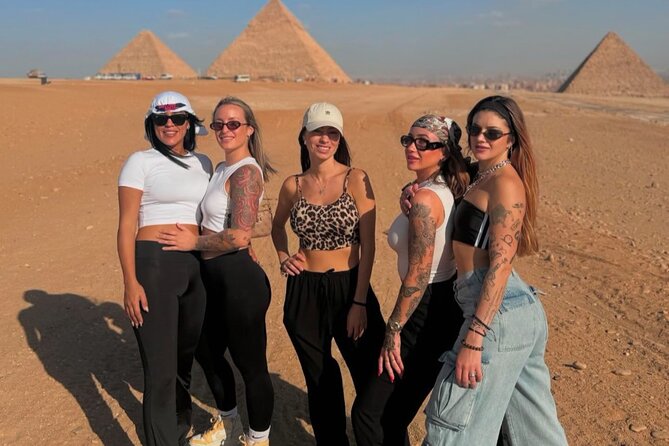 ViP Private Tour Giza Pyramids,Sphinx,camel ride , inside Pyramid - Key points at a glance