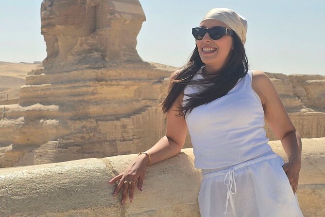 ViP Private Tour Giza Pyramids,Sphinx,camel ride , inside Pyramid - A private half-day in the Giza desert