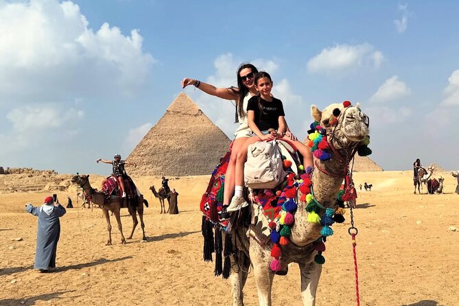 ViP Private Tour Giza Pyramids,Sphinx,camel ride , inside Pyramid - Camel riding with time for photographs