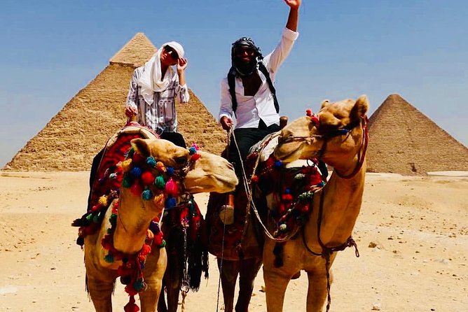 VIP Pyramids of Giza,Sphinx,sakkara,Memphis tour + camel ride - A guide can make the difference
