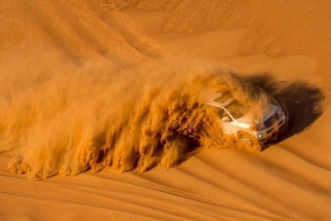 VIP Service | Red Dunes Sunset Desert Safari With BBQ Dinner - Arriving at the Bedouin-style camp