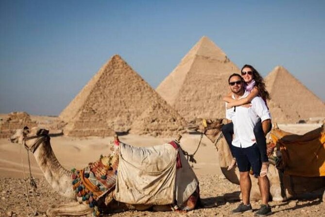 Vip Top Private Tour to Giza Pyramids and Sphinx with camel ride - The short camel ride and desert views