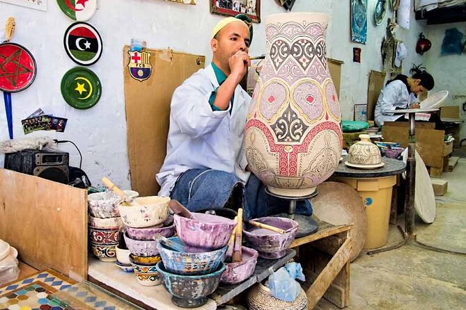 VIP TOUR OF FES- Medina by local guide & Rempart by car-FULL Day - Bou Inania Madrasa and Moroccan design