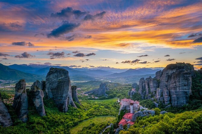 Visit Delphi & Meteora Monasteries Luxury Private Tour FromAthens - The Athens pickup and the long road north