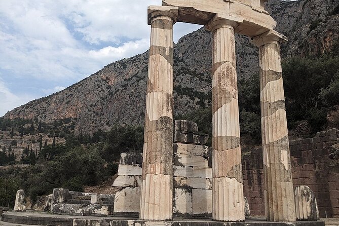 Visit Delphi & Meteora Monasteries Luxury Private Tour FromAthens - Delphi begins with the Tholos of Athena Pronaia
