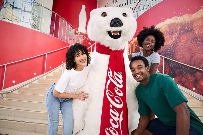 World of Coca-Cola Ticket & Guided Tour with VIP Polar Bear Photo - When the upgrade is worth it