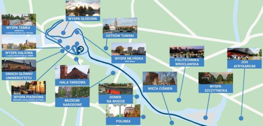 Wroclaw: City Walk and Cruise by Luxury Solar Catamaran - From Sand Island to Przystań Kardynalska